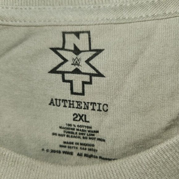 new WWE NXT Takeover UK Tour 2015 T-Shirt 2XL - Picture 3 of 5